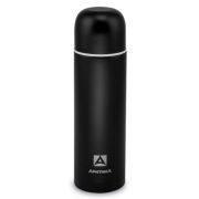 Термос Арктика бытовой вакуумный (для напитков), 1000 мл, черный, 105-1000