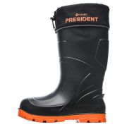 Сапоги PRESIDENT ЭВА мужские с манжетой, утепл, (-65) 950-65 PW черно-оранжевый, р.45/46