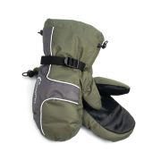 Рукавицы «СЛЕДОПЫТ - SNOWMOBIL», мембрана 3к, черный/олива, р-р XL/20/