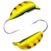 Мормышка вольф. W Spider Рижский банан с ушком краш. 2,5мм, 0,6 гр, 14