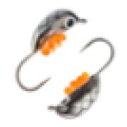 Мормышка вольф. W Spider Рижский банан с ушком краш. 2,5мм, 0,6 гр, 153I с икрой