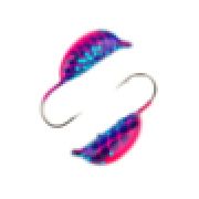 Мормышка вольф. W Spider Рижский банан с ушком краш. 2,5мм, 0,6 гр, 179