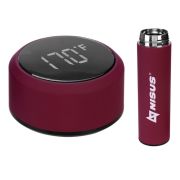 Термос NISUS N.TM-049-R 450ML с термодатчиком красный