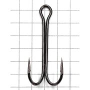 Крючок Namazu «Double Hook Long», размер 2 (INT), цвет BN, двойник/144/