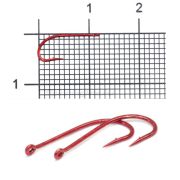 Крючки Saikyo KH-11011 O'Shaughnessy Red №12 (10шт)
