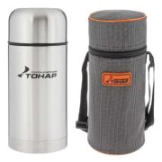 Термос TONAR HS.TM-019 1200ML (широкое горло, чехол)