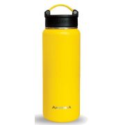 Термос Арктика бытовой, вакуумный, питьевой, 530 мл, желтый