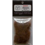 Даббинг мериносовый с UV-волокнами вес 0,5г, цв коричневый