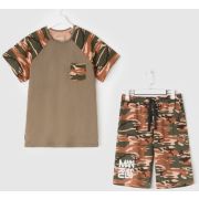 Пижама мужская KAFTAN «Man rules», р-р L (50), хаки