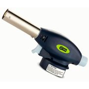 Горелка газовая с пьезорозжигом,цанговый захв.,широкое сопло, 17*6.6*5.1см, пьезорозжиг